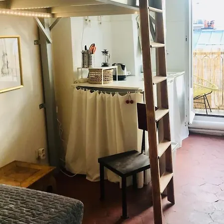 Apartmán Studette Avec Balcon - Colonel Fabien